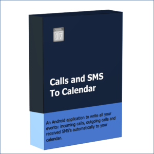Calls and SMS to calendar Android application