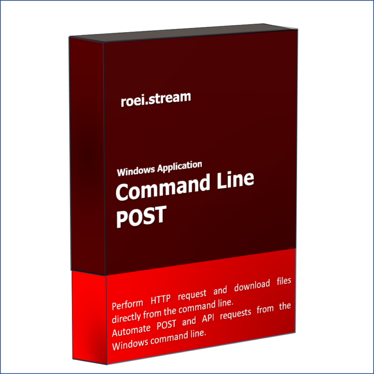 http post windows command line